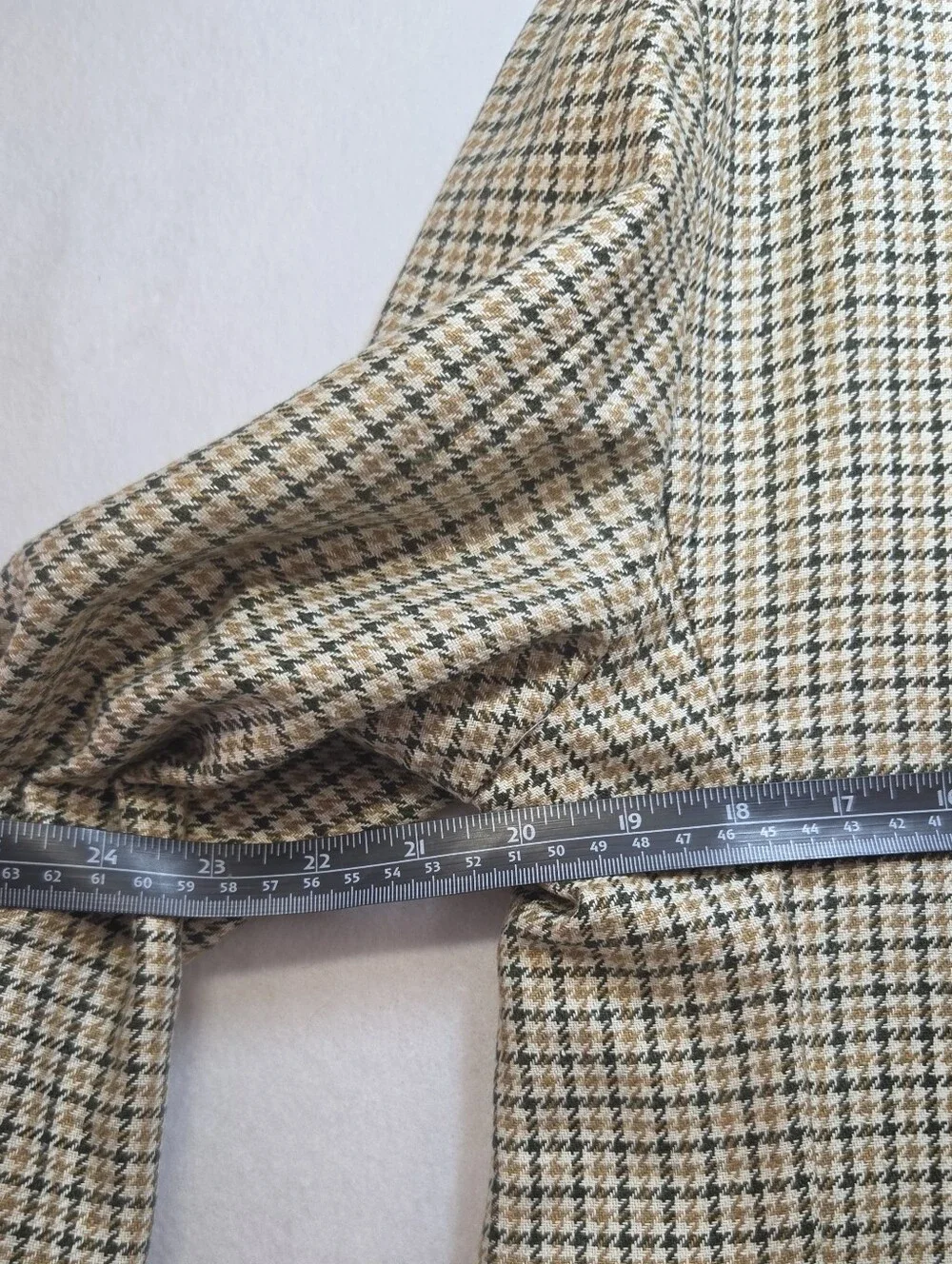 Boglioli K Jacket Houndstooth Beige Size 38R Two-Button Blazer